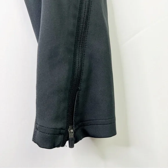 Adidas Performance Athletic Leggings Training Ankle Zipper Mesh Black Size M - Picture 10 of 14